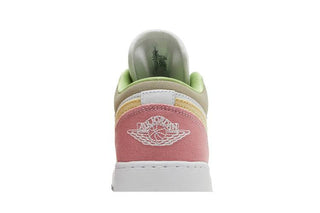 Jordan 1 Low Pastel Grind Vivid Green (GS)