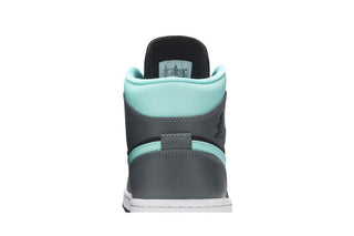 Jordan 1 Mid Grey Aqua