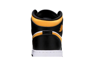 Jordan 1 Mid White Pollen Black (GS)