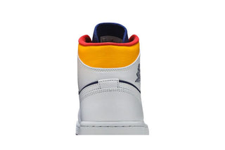Jordan 1 Mid Royal Blue Laser Orange