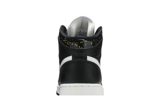 Jordan 1 Mid Black Speckle (GS)