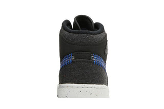 Jordan 1 Mid SE Crater Black (GS)
