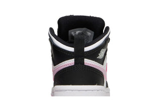 Jordan 1 Mid Black White Light Pink (TD)