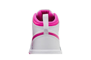 Jordan 1 Mid Iris Whisper White Fire Pink (TD)