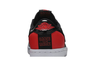 Jordan 1 Low Slip Black Hot Punch (Women's)
