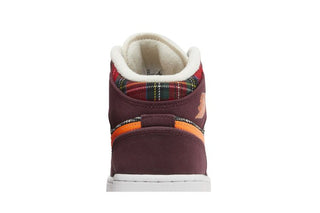 Jordan 1 Mid SE Plaid (GS)
