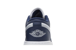 Jordan 1 Low Midnight Navy Wolf Grey (GS)