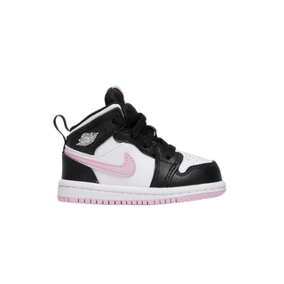 Jordan 1 Mid Black White Light Pink (TD)