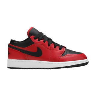 Jordan 1 Low Gym Red Black Pebbled (GS)