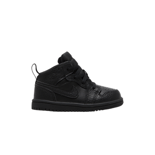 Jordan 1 Mid Triple Black (TD)