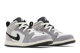 Jordan 1 Mid SE Craft White Cement Grey Black (TD)