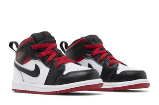 Jordan 1 Mid White Gym Red (TD)