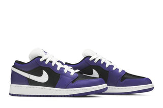Jordan 1 Low Court Purple Black (GS)