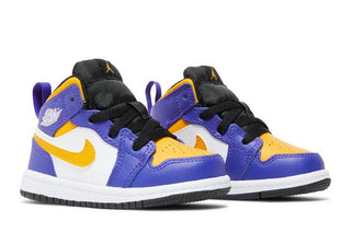 Jordan 1 Mid Lakers (2022) (TD)