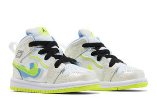 Jordan 1 Mid SE Platinum Tint Blue Tint University Blue Volt (TD)