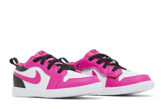 Jordan 1 Low ALT White Black Fierce Pink (TD)