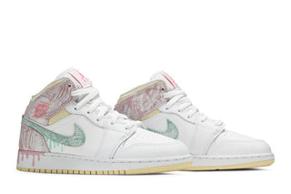 Jordan 1 Mid Paint Drip (GS)