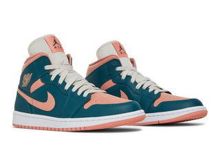 Jordan 1 Mid Dark Teal Green (Women's)
