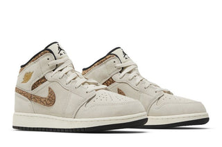 Jordan 1 Mid SE Brown Elephant (GS)