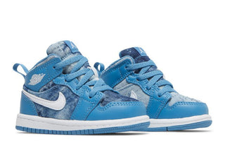 Jordan 1 Mid Washed Denim (TD)
