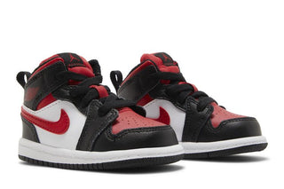 Jordan 1 Mid Black Fire Red (TD)