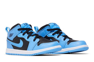 Jordan 1 Mid University Blue Black (TD)