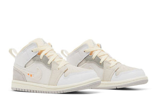 Jordan 1 Mid SE Craft Craft Inside Out White Grey (TD)