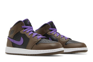 Jordan 1 Mid Purple Mocha (GS)