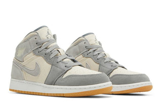 Jordan 1 Mid SE Coconut Milk Particle Grey (GS)