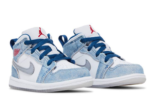 Jordan 1 Mid SE French Blue Light Steel (TD)