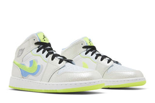 Jordan 1 Mid SE Warped Swoosh (GS)