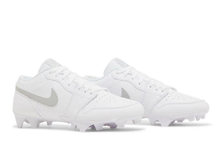 Jordan 1 Low TD Cleat White Grey Fog