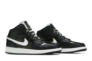 Jordan 1 Mid Black Speckle (GS)