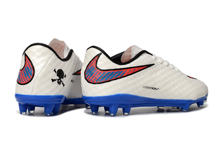 Nike Hypervenom Phantom Elite FG Shine Through Pack - White / Blue / Crimson FG