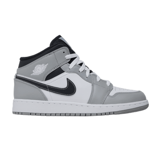 Jordan 1 Mid Light Smoke Grey (GS)