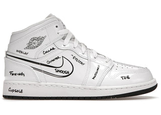 Jordan 1 Mid Schematic (GS)
