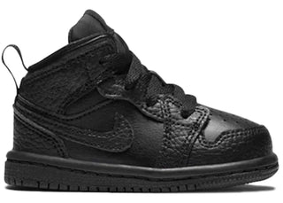 Jordan 1 Mid Triple Black (TD)