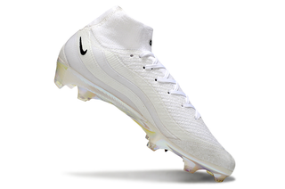 Nike Mercurial Superfly X Elite and Air Max 95 SE soccer cleats from the side