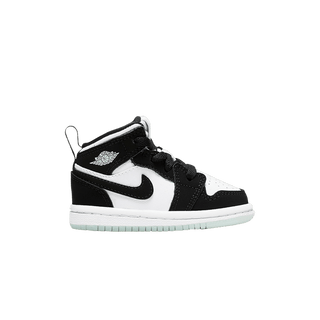 Jordan 1 Mid White Black Teal Tint (TD)