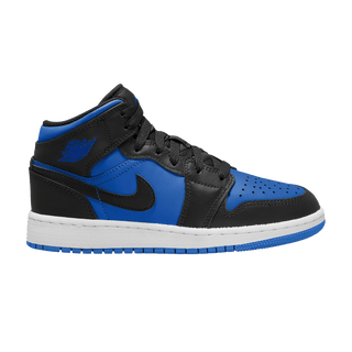 Jordan 1 Mid Black Royal Blue (GS)