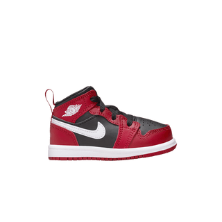 Jordan 1 Mid Black Gym Red (TD)