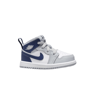Jordan 1 Mid Wolf Grey Midnight Navy (TD)