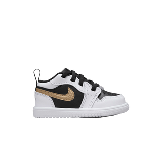 Jordan 1 Low ALT White Black Metallic Gold (TD)