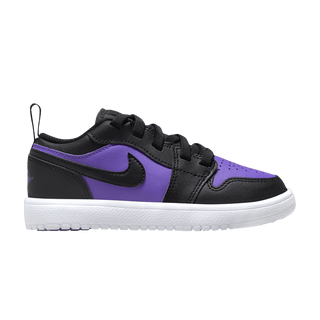Jordan 1 Low ALT Purple Venom White Black (PS)