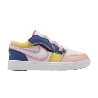 Jordan 1 Low ALT SE White French Blue Topaz Gold Coral Chalk (PS)