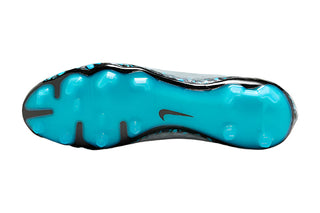 Close-up of Nike Hypervenom Phantom RGN Transform Hydra Elite FG football boots with dynamic color-shifting design – elite firm ground soccer cleats