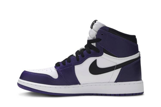 Jordan 1 Retro High Court Purple White (GS)