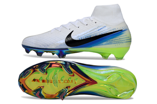 Nike Air Zoom Mercurial Superfly X Elite soccer cleats from the back in Sam Kerr edition