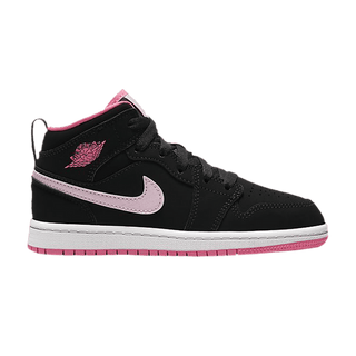 Jordan 1 Mid Black Digital Pink (PS)