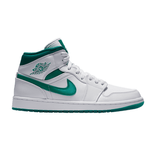 Jordan 1 Mid White Mystic Green